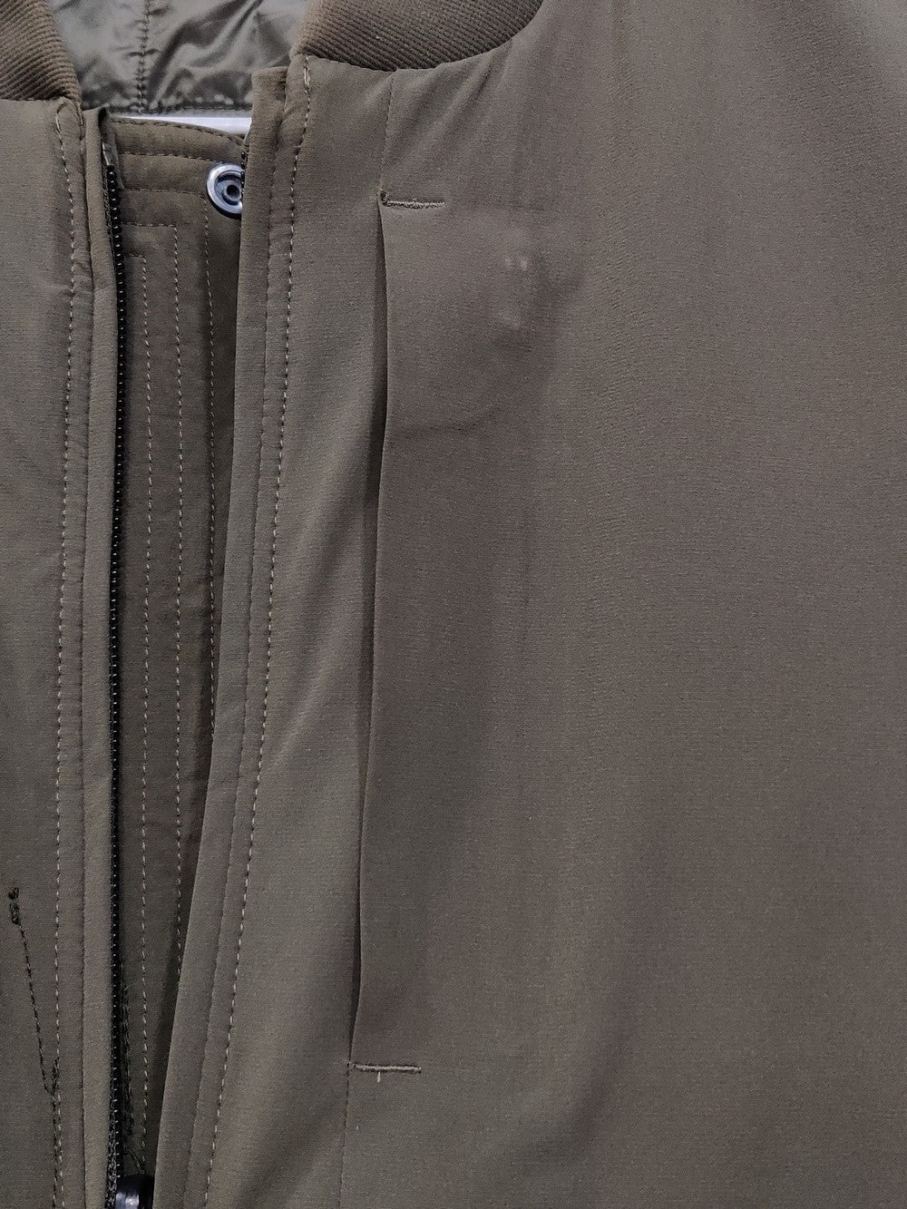 Preloved Labels Branded Original Ban Collar Down Army Geeen Jacket For Men
