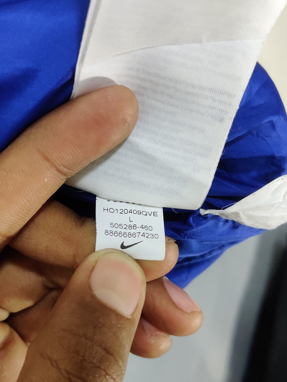 Nike FC Barcelona Branded Original Duck Feather 550 Fill Nuptse Jacket For Men