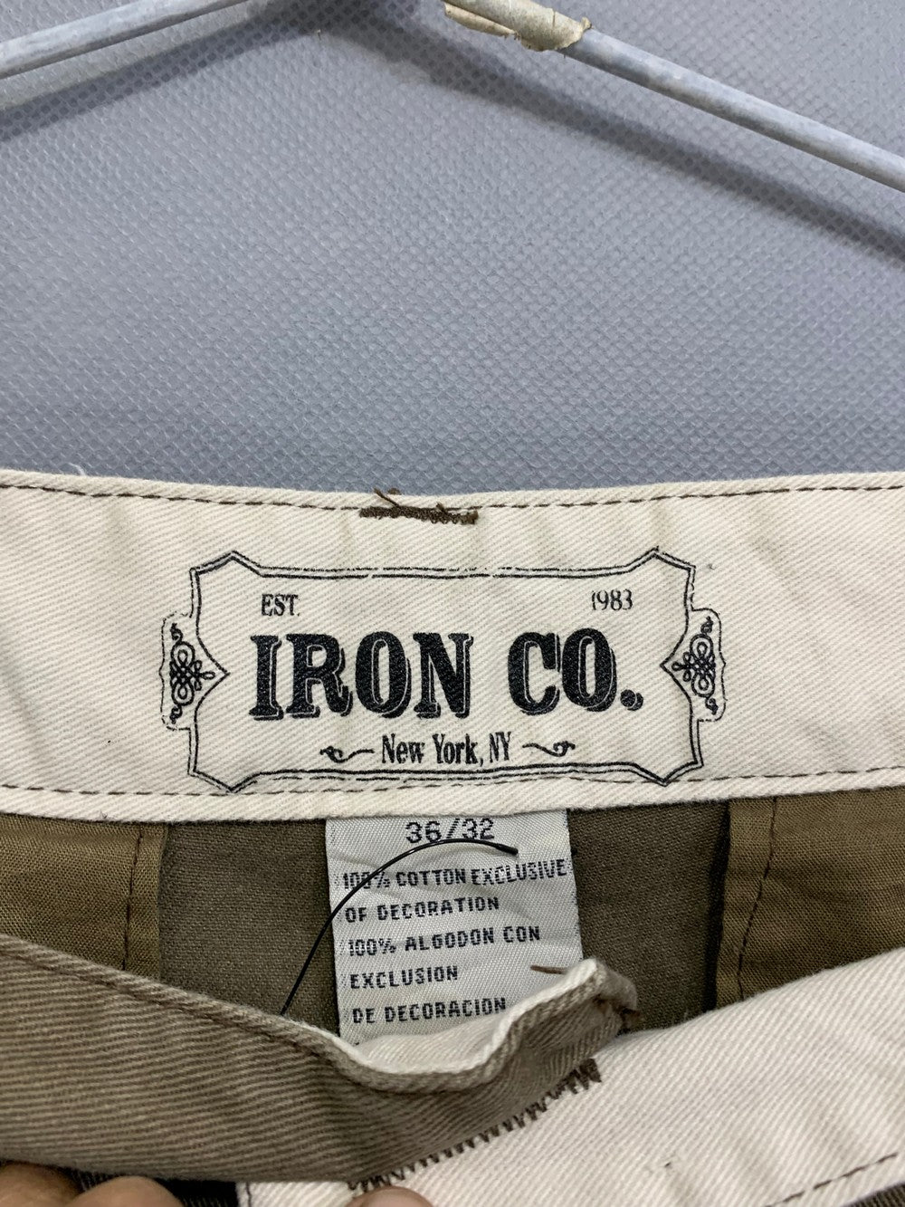 Iron Co. Branded Original Cotton For Men Cargo Pant