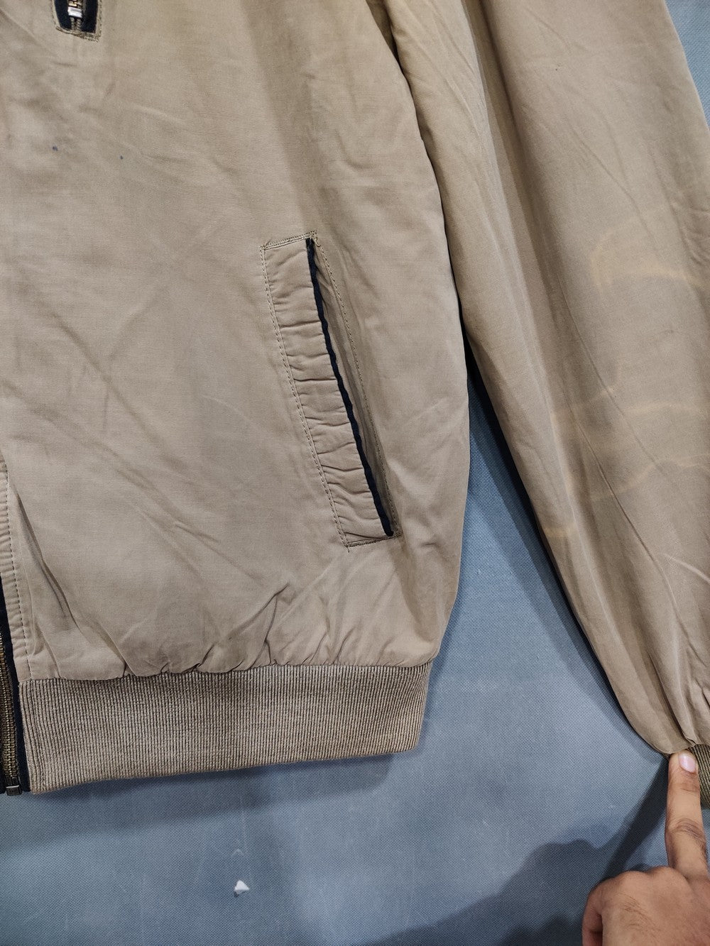 Asos Branded Original Ban Collar Jacket For Men