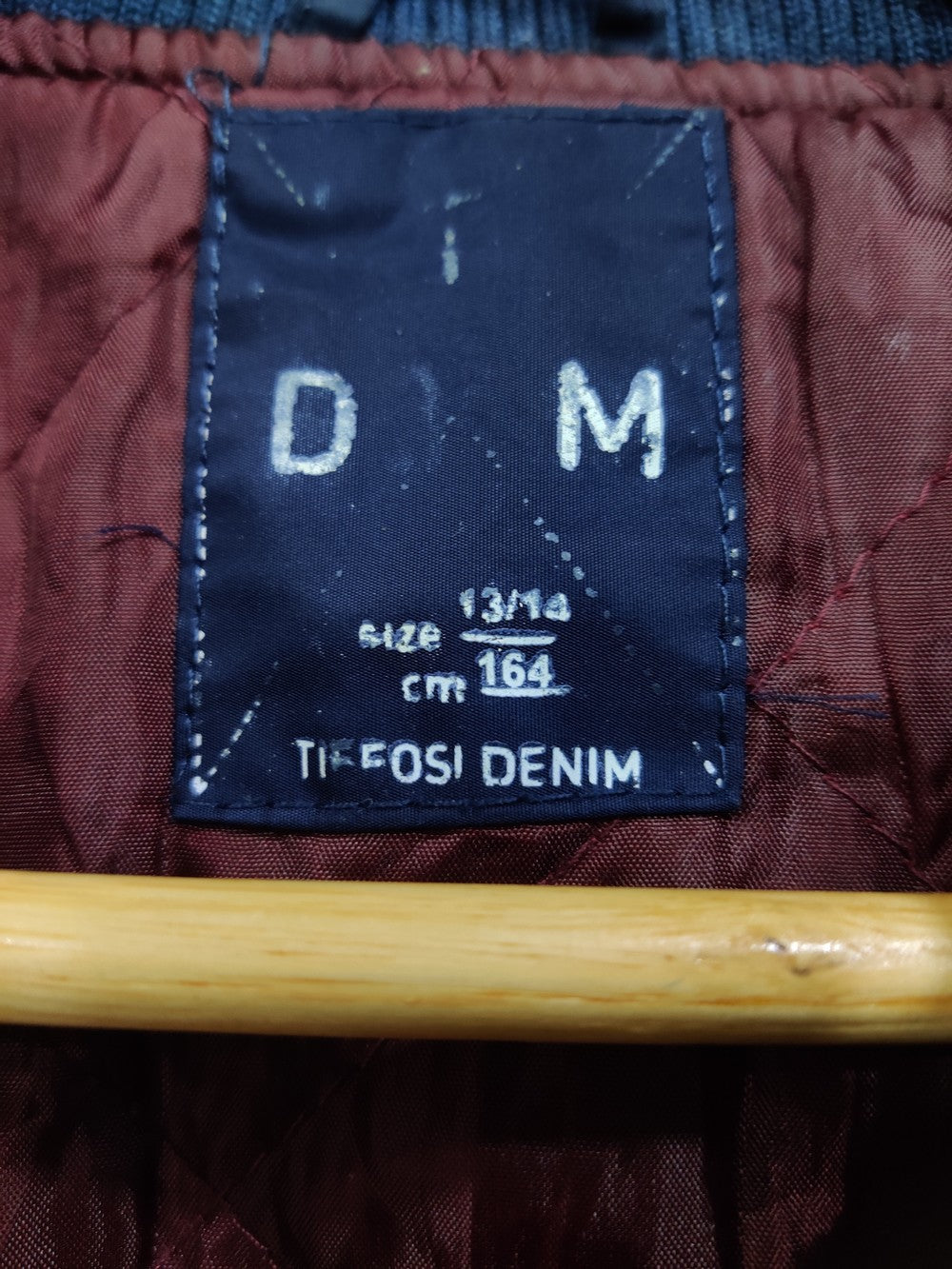 Tiffosi Denim Branded Original Ban Collar Jacket For Men