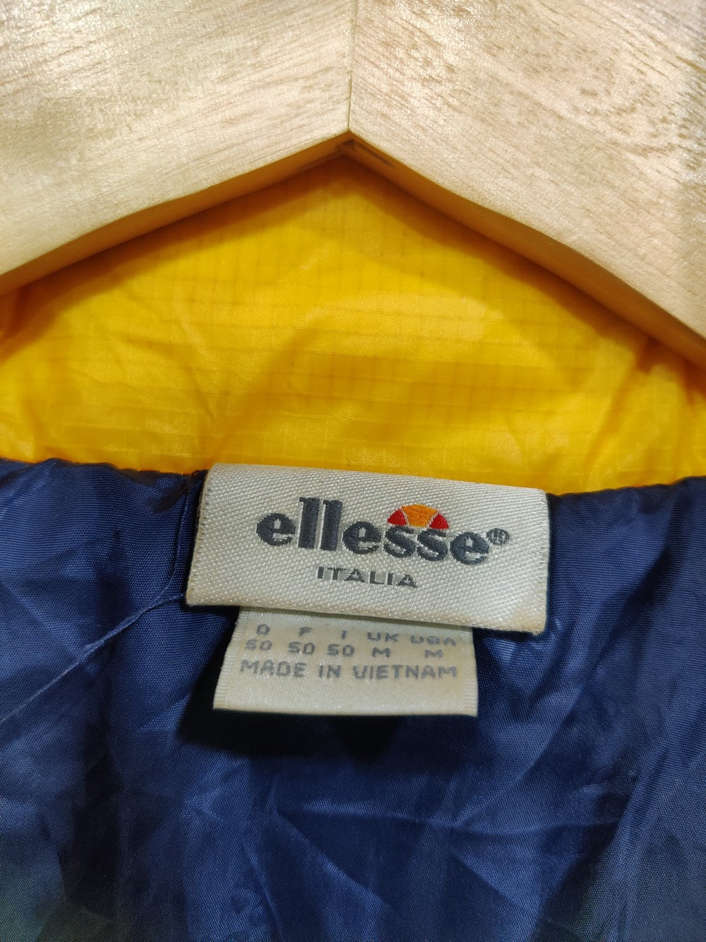 Ellesse Branded Original Puffer 700 Fill Nuptse Down Jacket For Men