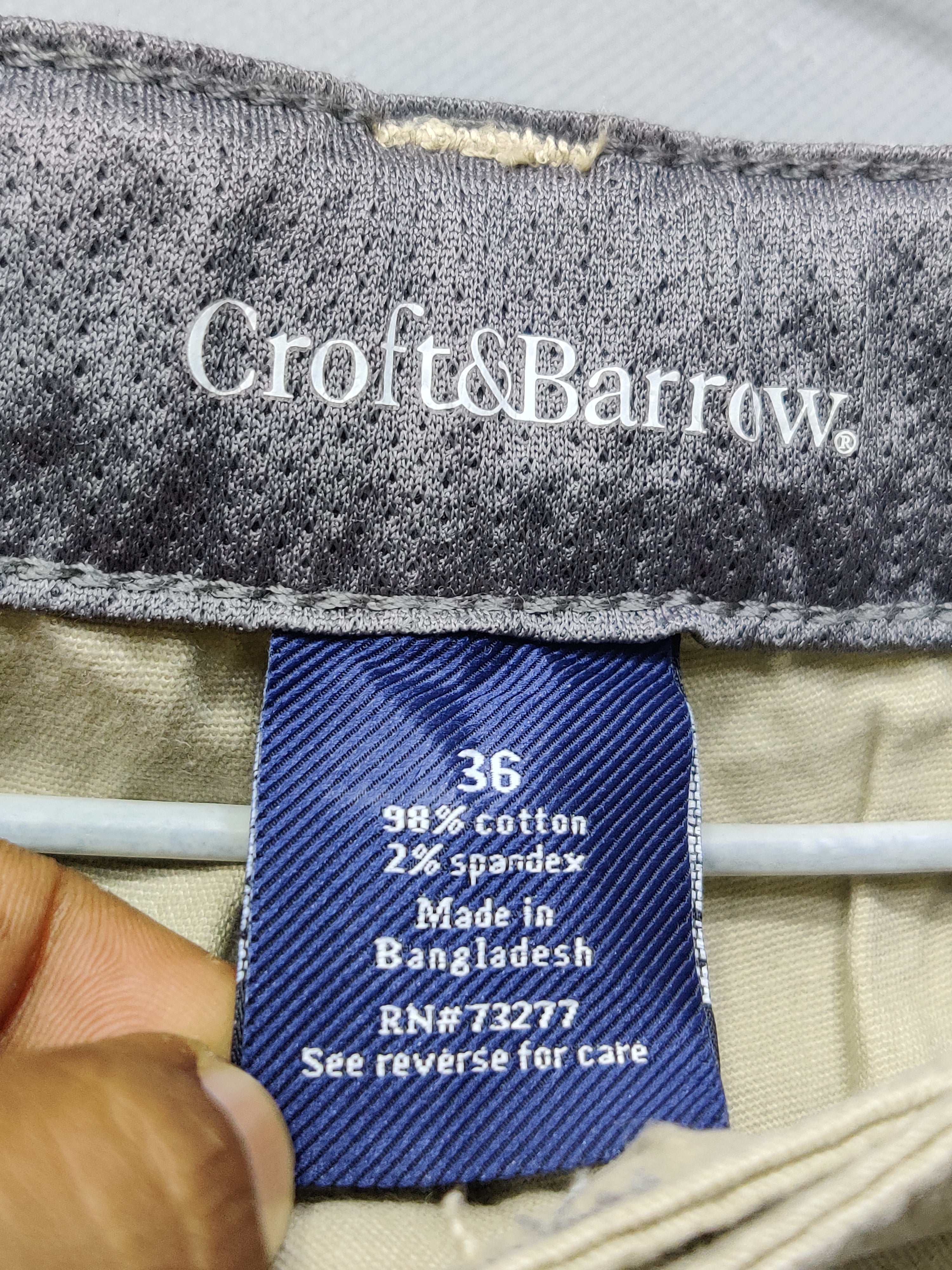 Croft & Barrow Branded Original Cotton Short For Men