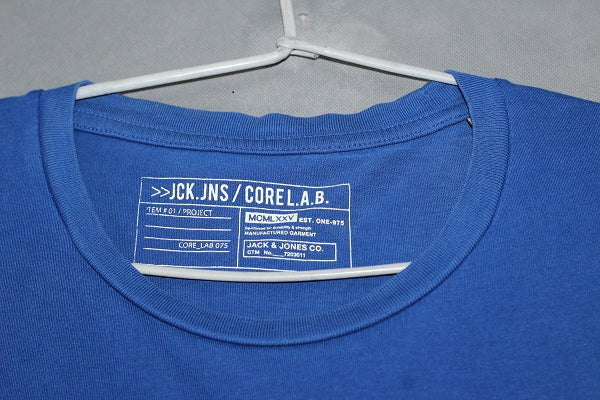 Jack & Jones Branded Original Cotton T Shirt For Men