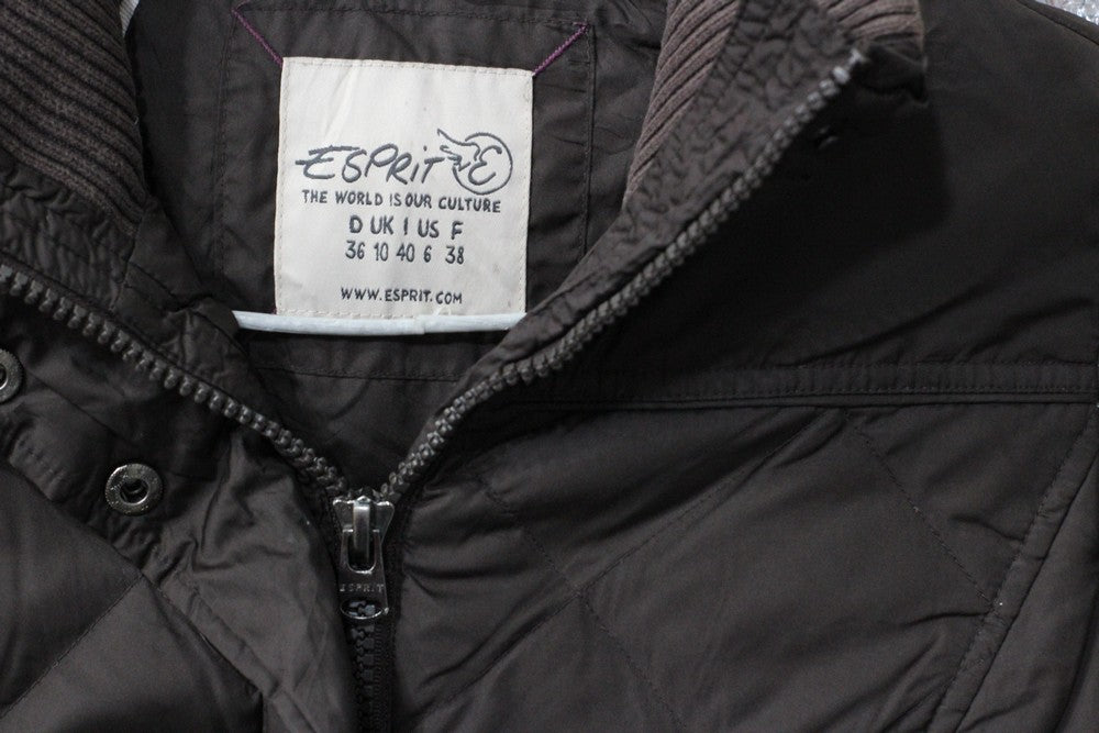 Esprit Branded Original Puffer Long Jacket For Women