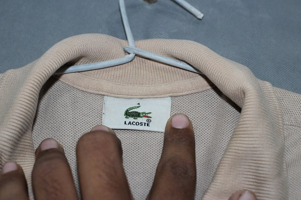 Lacoste Branded Original Cotton Polo T Shirt For Men