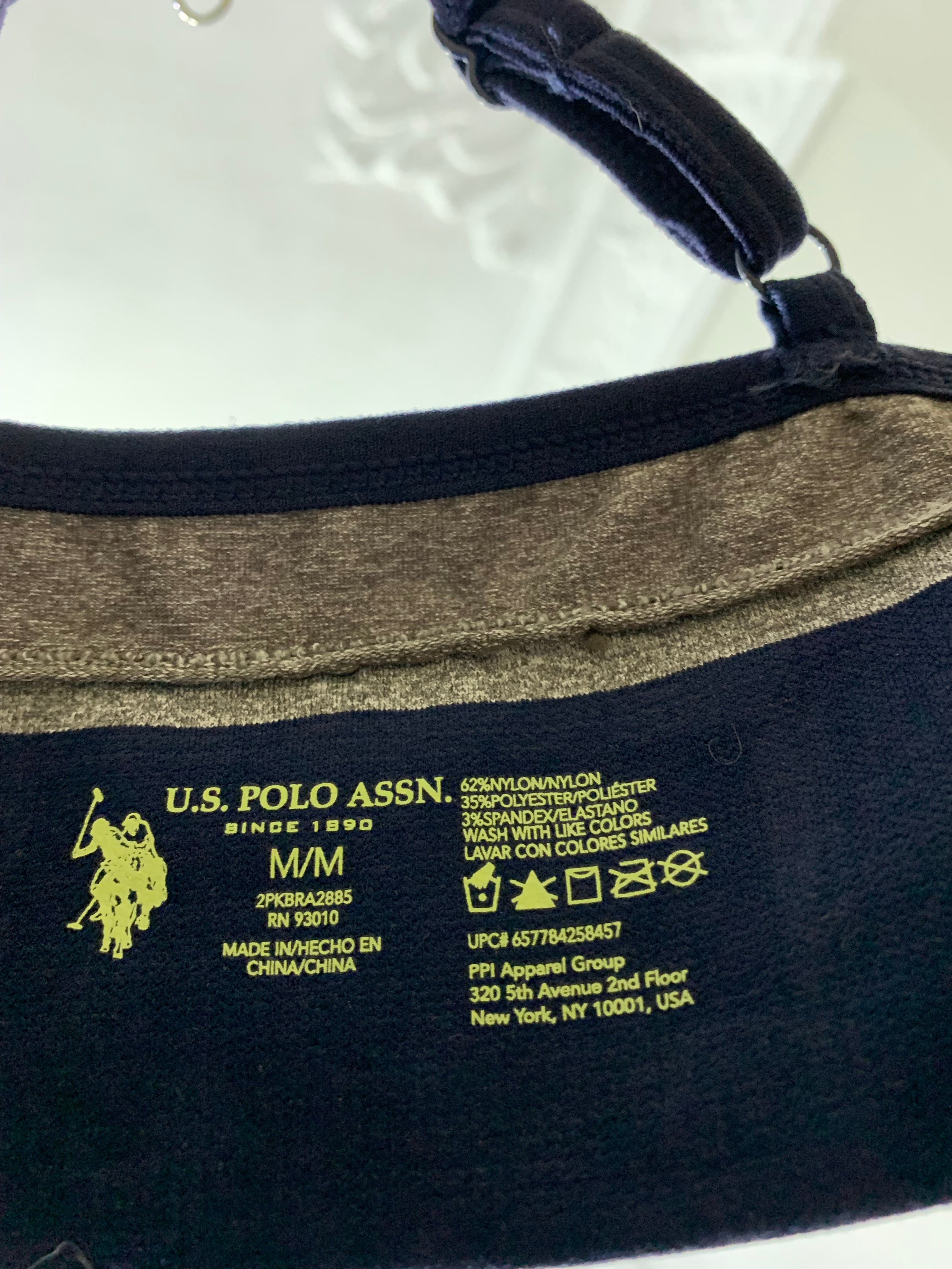 Polo U.S Assn Branded Original Sports Gym Bra For Women