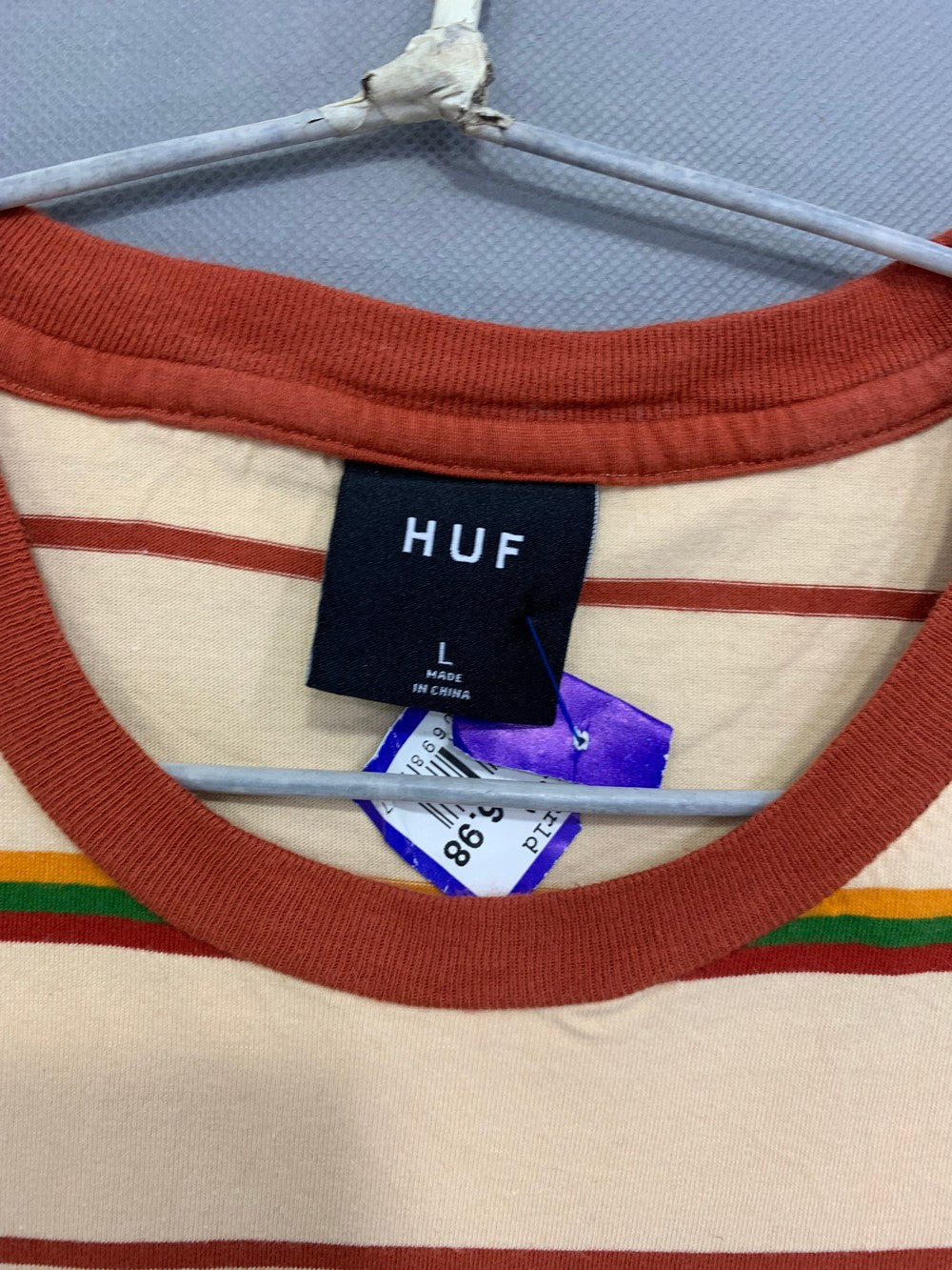 HUF Branded Original Cotton T Shirt For Men