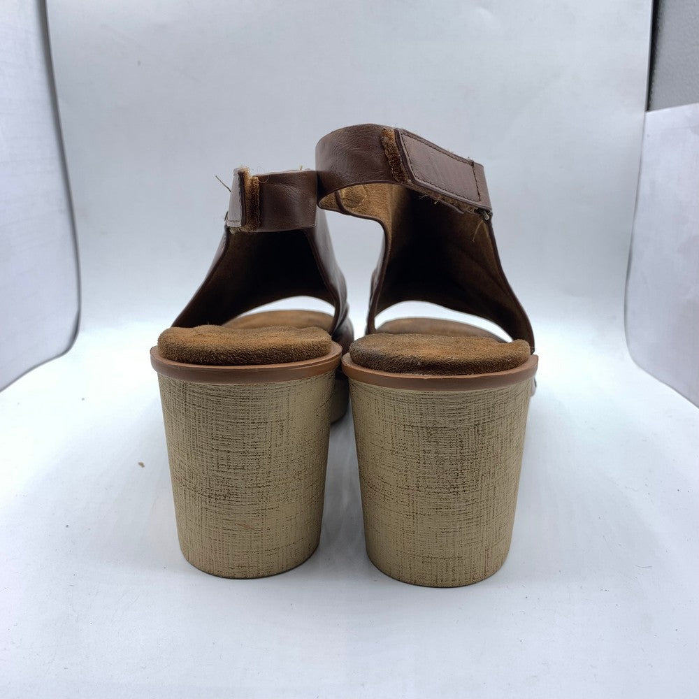 Pierre Dumas The Clue Wedge Leather Original Brand For Women Sandal