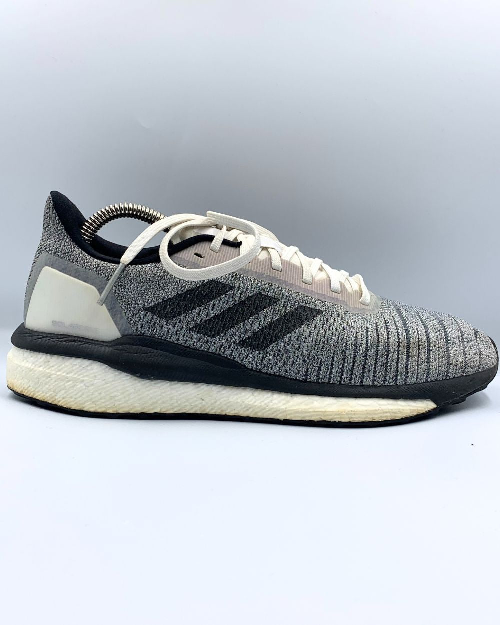Adidas Solar Drive Brand Sports Gray Running Shoes For Men