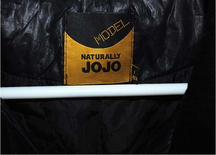 JoJo Puffer Black Jacket Branded Original For Women