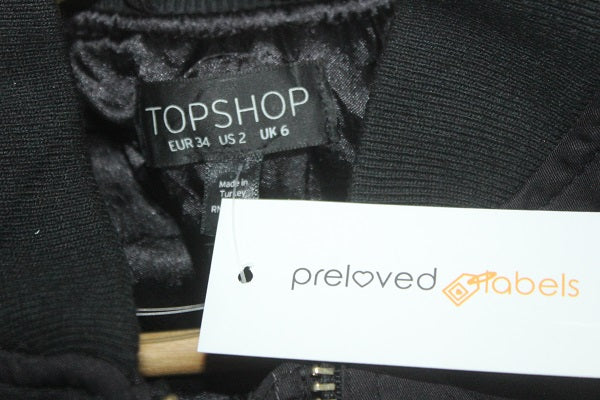 Topshop Branded Original Parachute Ban Collar For Women Jacket
