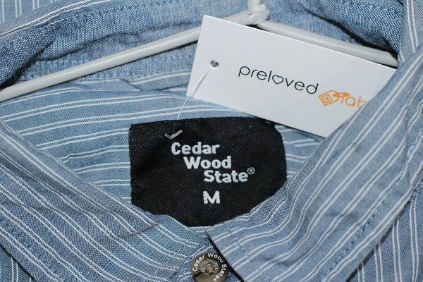 Cedar Wood State Branded Original Cotton Shirt For Men