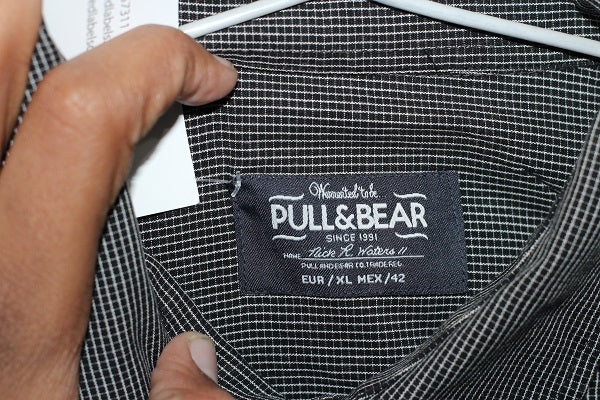 Pull & Bear Branded Original Cotton Shirt For Men