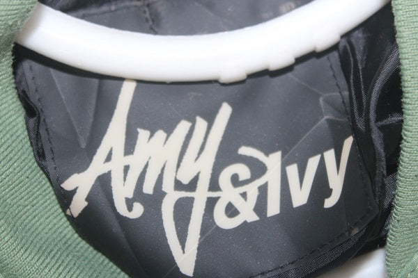 Amy & Ivy Branded Original Parachute Ban Collar For Women Jacket