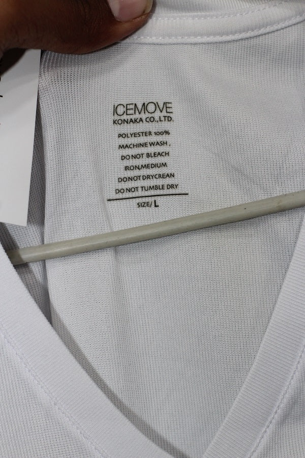Icemove Branded Original For Sports Sleeveless V Neck Men T Shirt