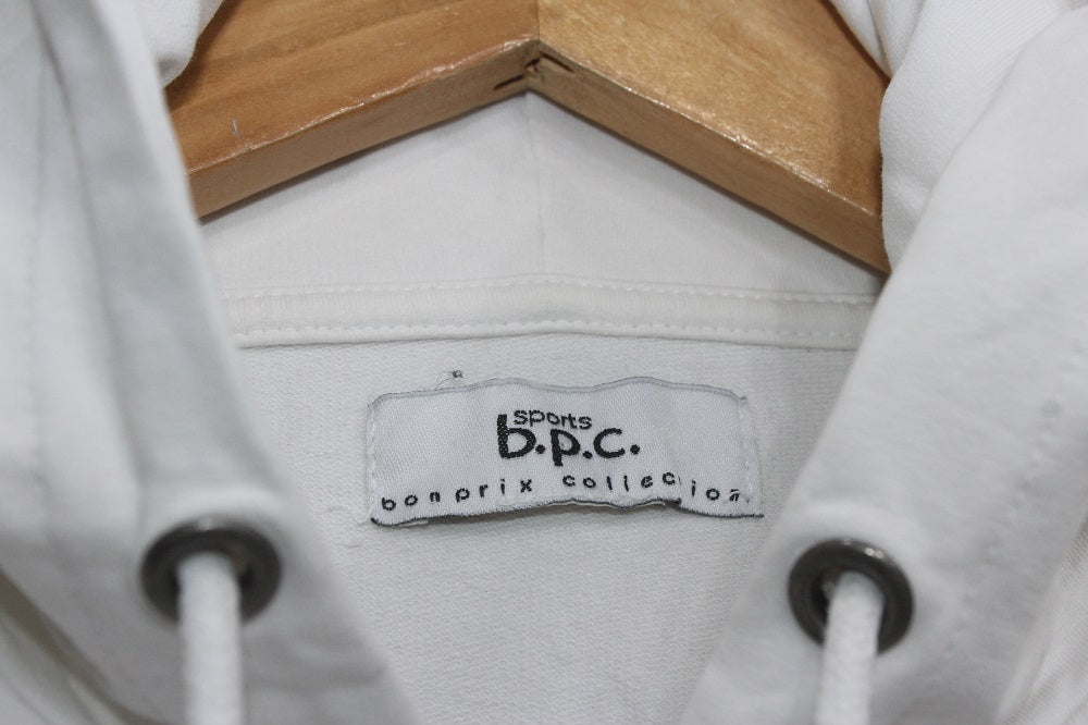 Sports B.P.C. Branded Original White Hoodie Zipper For Women