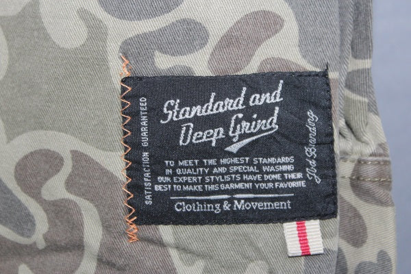 Standard & Grind Branded Original Denim Hood Shirt For Men