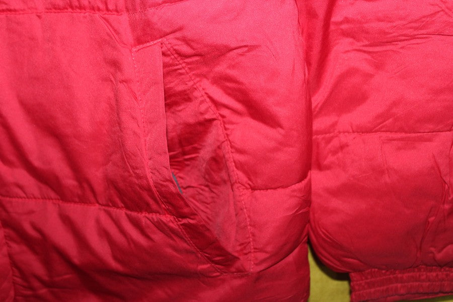 Old Navy Branded Original Red Puffer Collar Jacket For Men