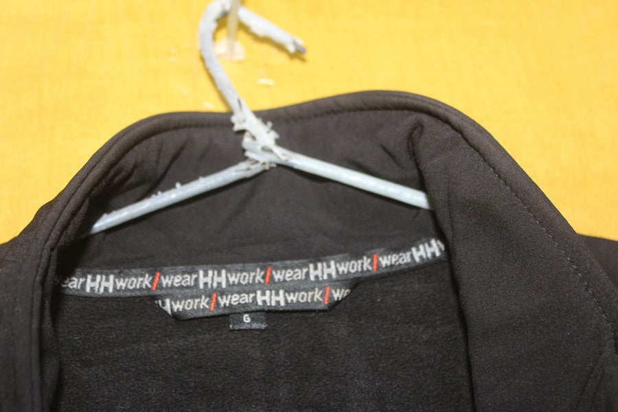 Helly Hansen Branded Original Jet Black Polyester Collar Sport Jacket For Men