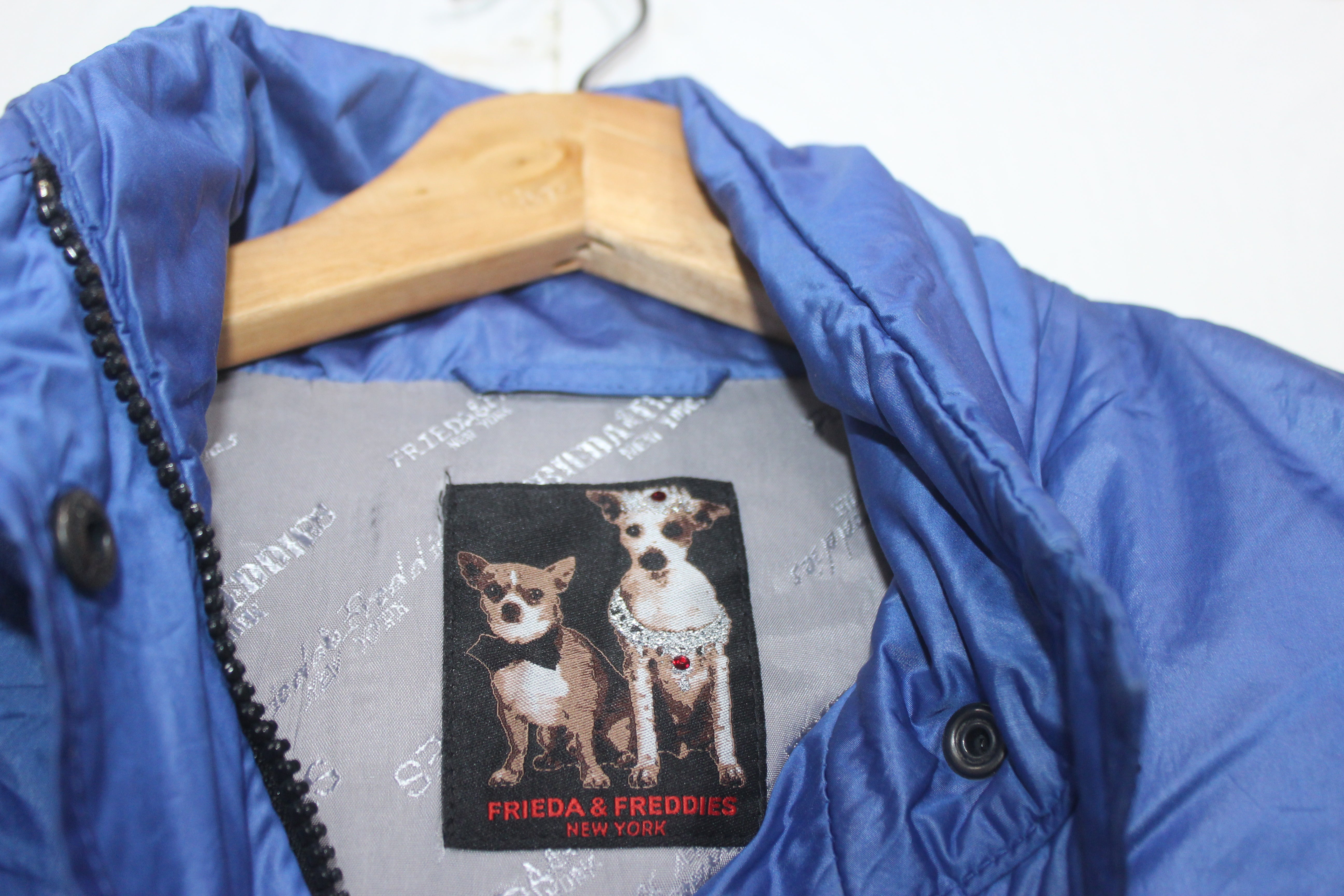 Frieda & Freddies New York Branded Puffer For Women Jacket