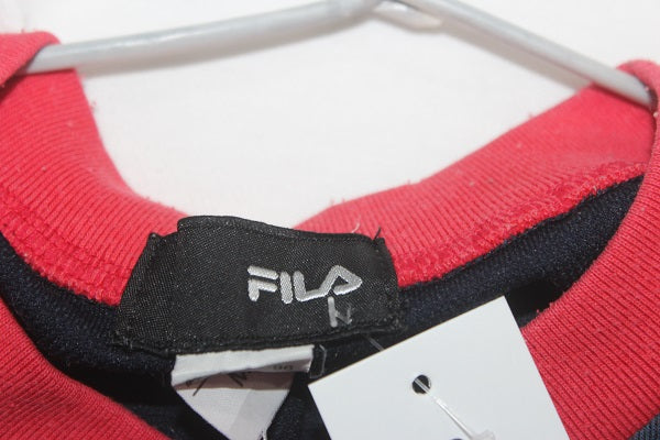 Fila Branded Original For Polyester Sports V Neck Men T Shirt