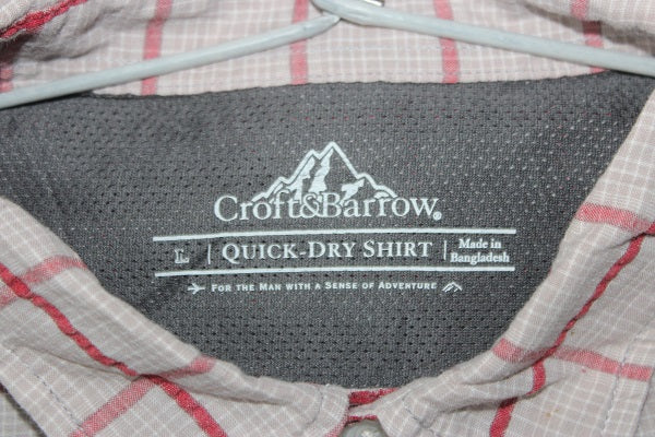 Croft & Barrow Branded Original Cotton Shirt For Men