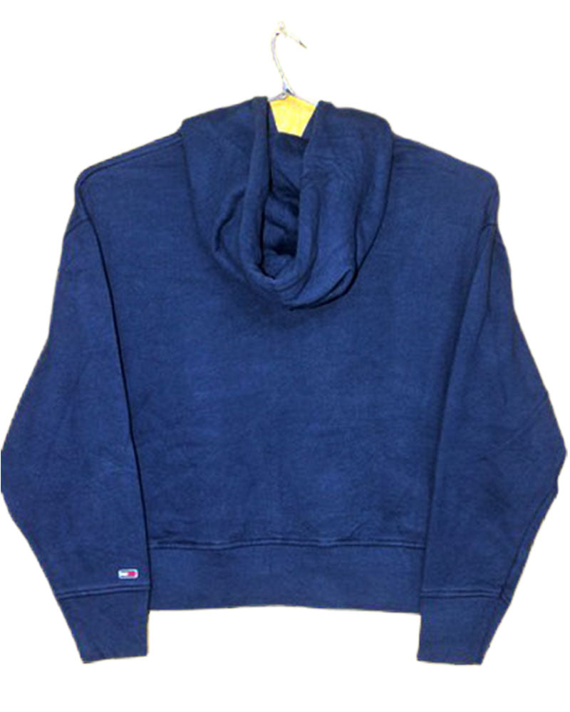 Tommy Hilfiger Branded Original Navy Blue Kangaroo Hoodie For Women