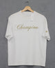 Champion Branded Original For Sports Round Neck Women T Shirt
